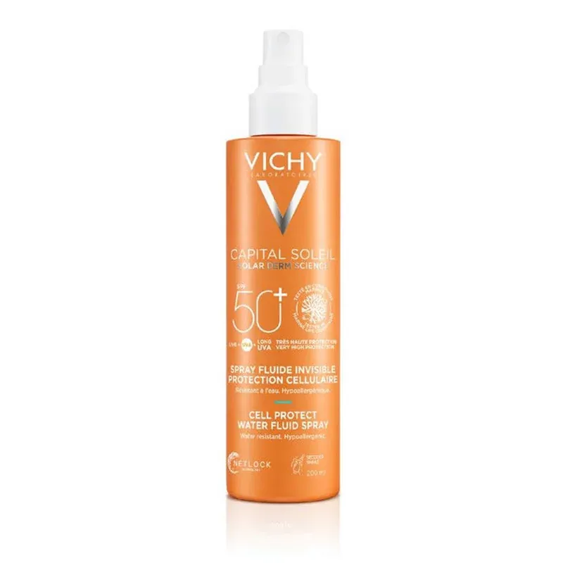 Vichy Capital Soleil Spray Fluide Invisible SPF50+ 200ml - Univers Pharmacie