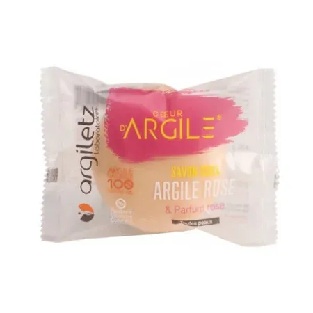 Argiletz Savon Argile Rose 100g - Univers Pharmacie
