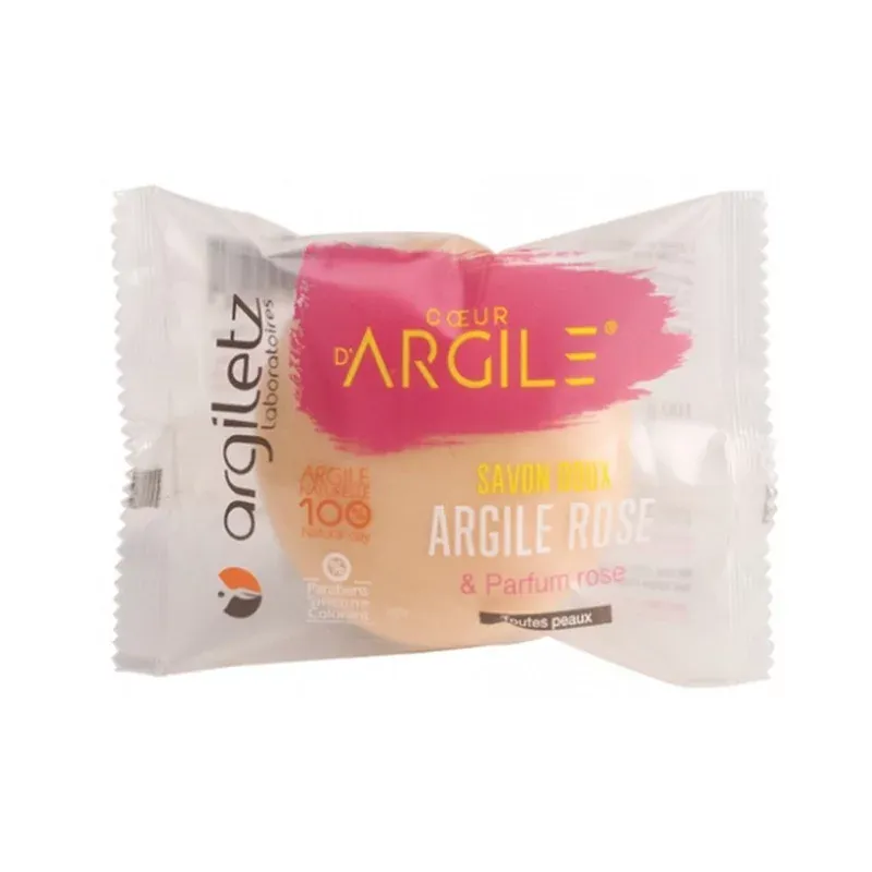 Argiletz Savon Argile Rose 100g - Univers Pharmacie