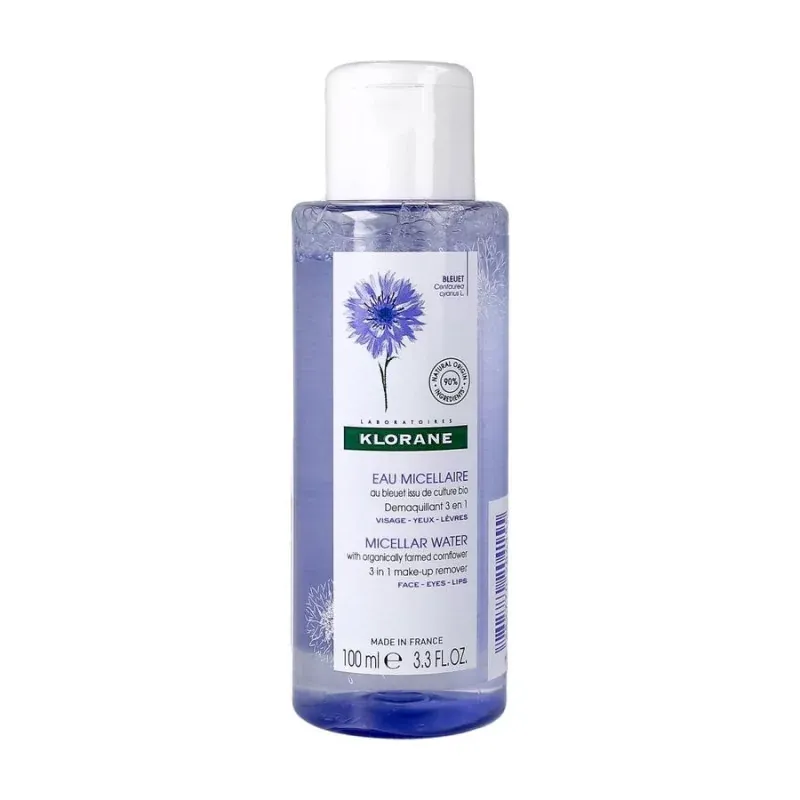 Klorane Eau Micellaire 3-en-1 Bio 100ml - Univers Pharmacie