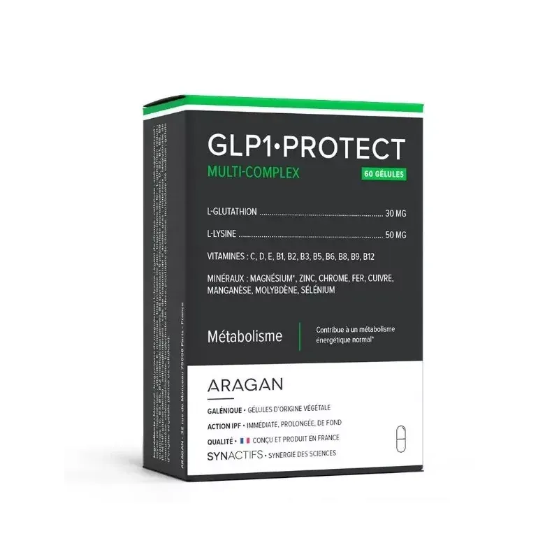 Aragan GLP1-Protect Multi-Complex 60 gélules - Univers Pharmacie