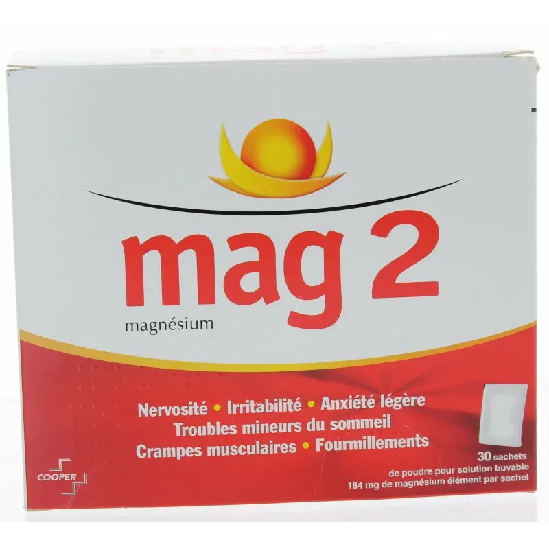 Mag 2 Suspension Buvable en Poudre 30 sachets