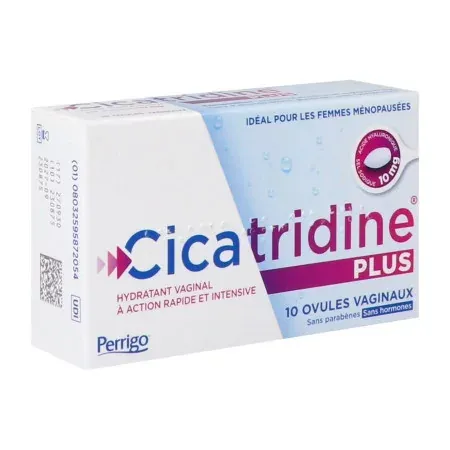 Cicatridine Plus 10 ovules vaginaux - Univers Pharmacie