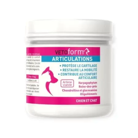 Vetoform Articulations Chat et Chien 100g - Univers Pharmacie