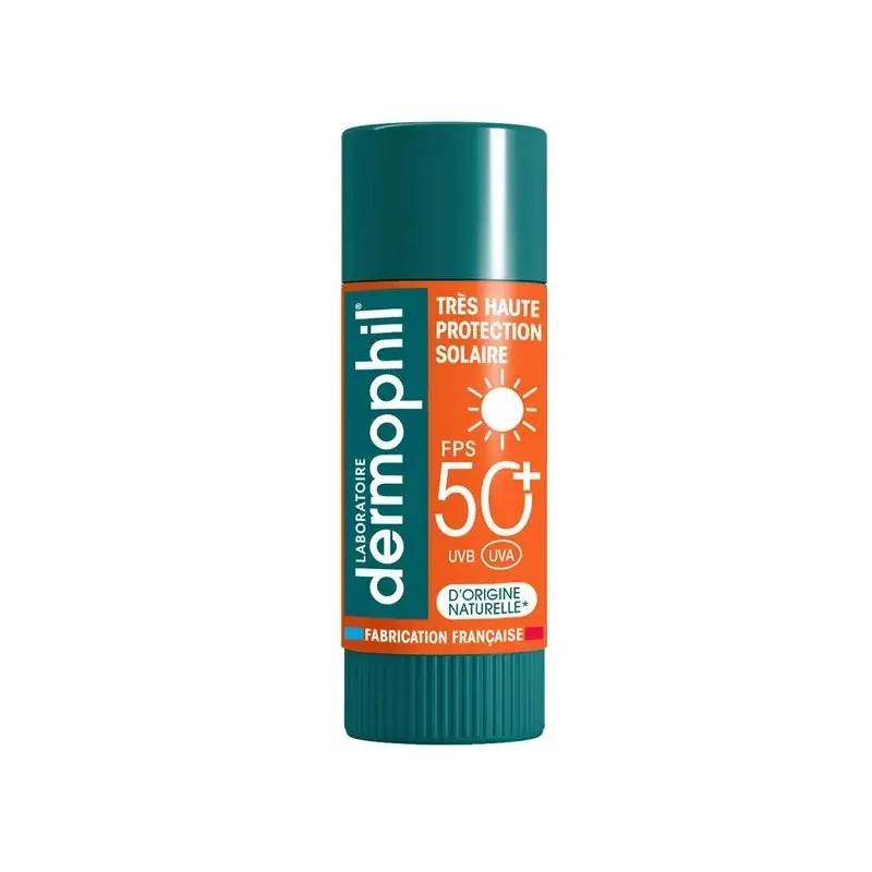 Dermophil Indien Dermophil Indien Stick Lèvres Haute Protection Solaire SPF50 4g - Univers Pharmacie