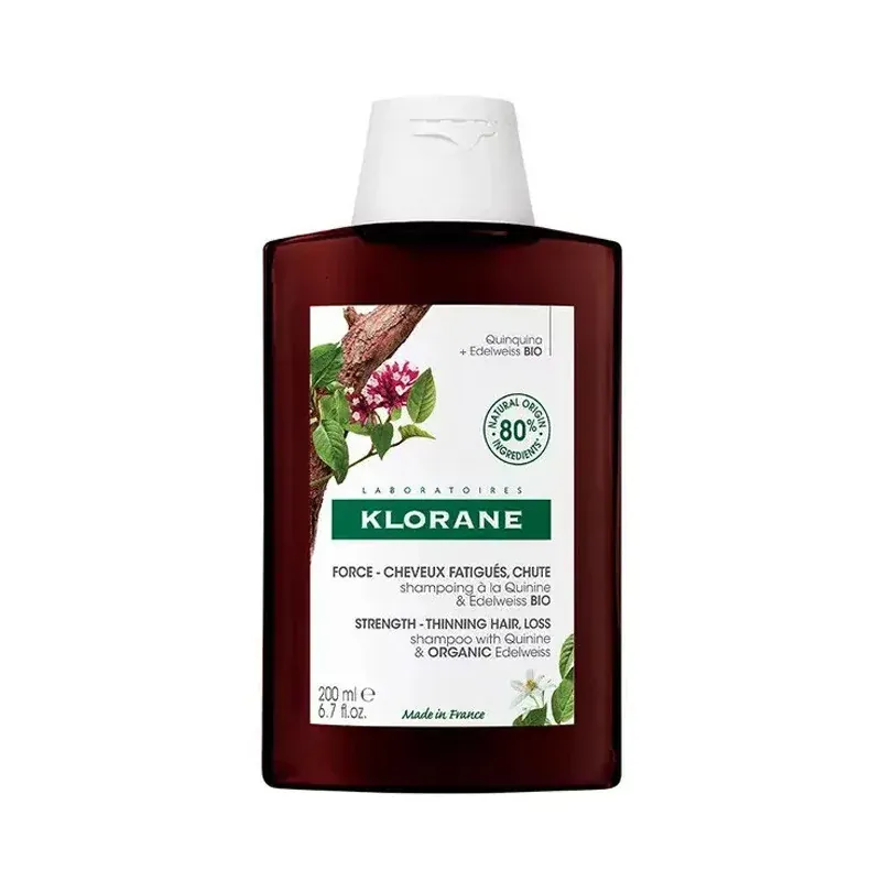 Klorane Shampooing à la Quinine & Edelweiss 200ml - Univers Pharmacie