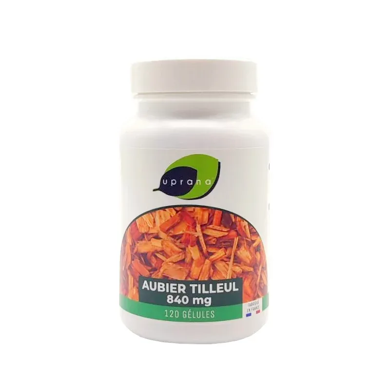 Uprana Aubier Tilleul 840mg 120 gélules - Univers Pharmacie