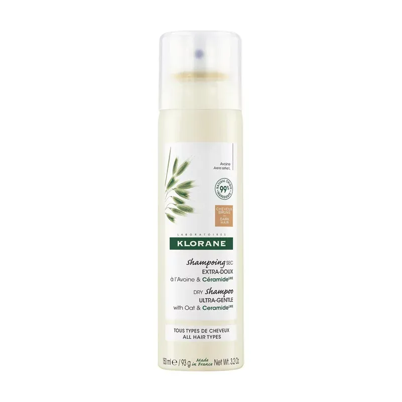 Klorane Shampoing Sec Extra-doux Cheveux Bruns 150ml - Univers Pharmacie