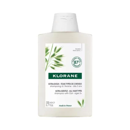 Klorane Shampooing Extra-doux Avoine 200ml - Univers Pharmacie