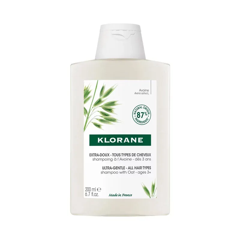 Klorane Shampooing Extra-doux Avoine 200ml - Univers Pharmacie
