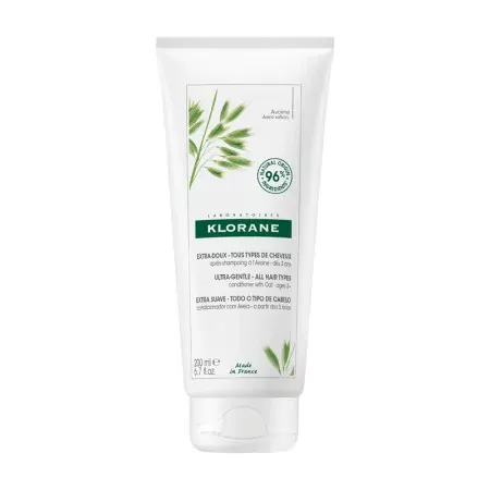 Klorane Baume Après-shampooing Extra Doux Lait d'Avoine 200ml - Univers Pharmacie