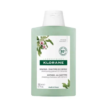 Klorane Shampooing Douceur Amande 200ml - Univers Pharmacie