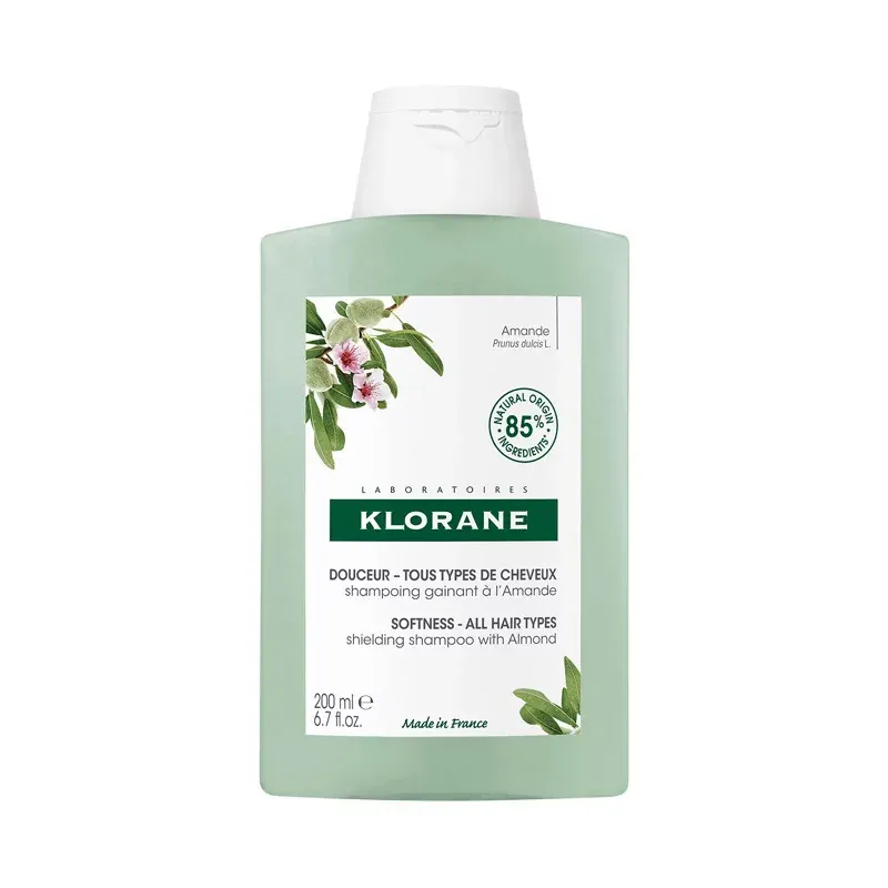 Klorane Shampooing Douceur Amande 200ml - Univers Pharmacie