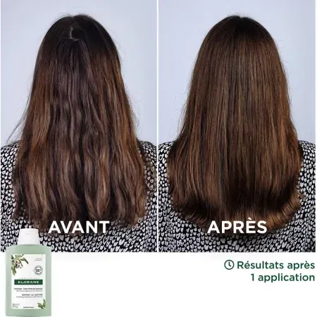 Klorane Shampooing Douceur Amande 200ml - Test cheveux avant/après