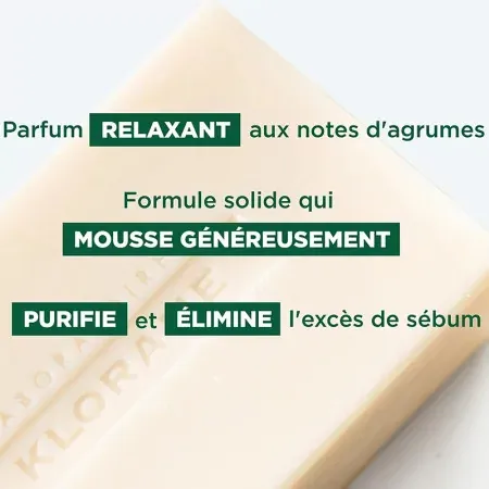 Klorane Shampoing Solide au Cédrat 80g - Caractéristiques