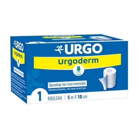 Urgo Urgoderm Sparadrap Non Tissé Extensible 5mX10cm - Univers Pharmacie