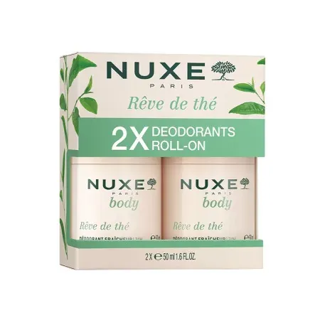 Nuxe Body Rêve de Thé Déodorant Fraîcheur 2X50ml - Univers Pharmacie