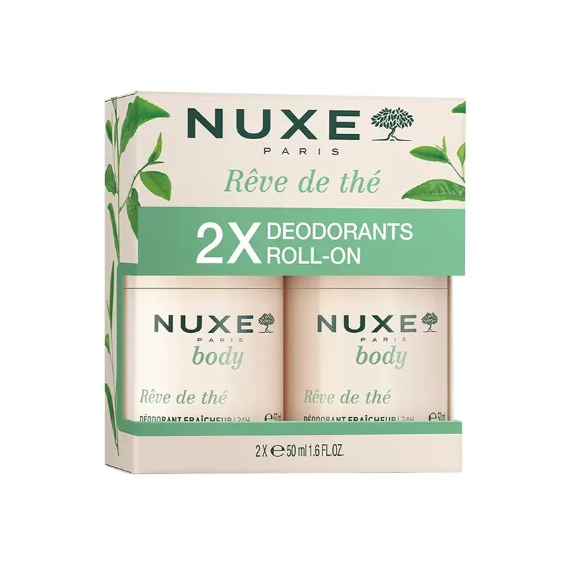 Nuxe Body Rêve de Thé Déodorant Fraîcheur 2X50ml - Univers Pharmacie