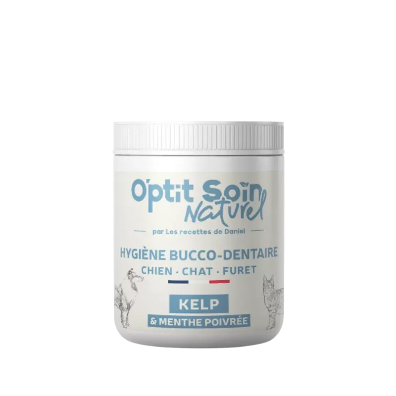 Les Recettes de Daniel O'ptit Soin Naturel Hygiène Bucco-dentaire Kelp & Menthe Poivrée 250g - Univers Pharmacie