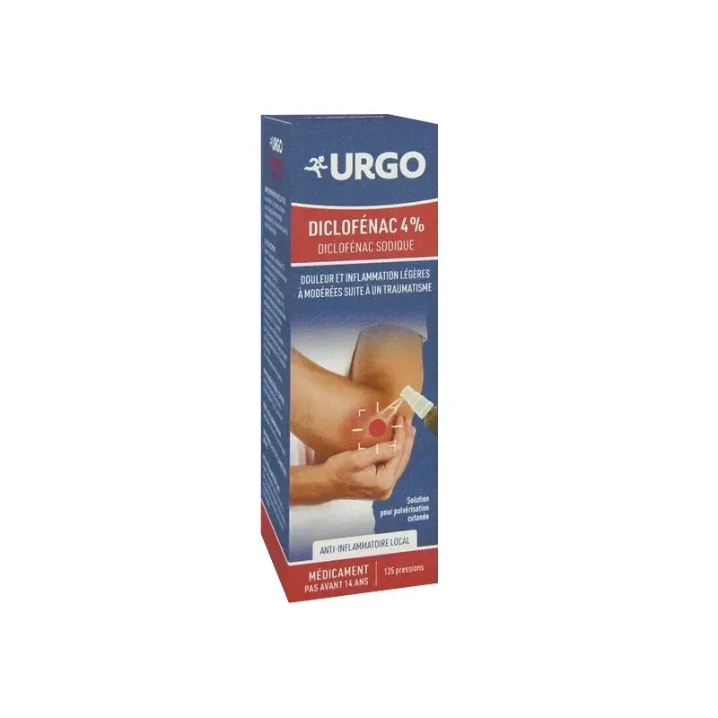 Urgo Diclofénac 4% Spray 25ml - Univers Pharmacie