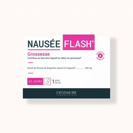 Nausée Flash Grossesse 20 gélules - Univers Pharmacie