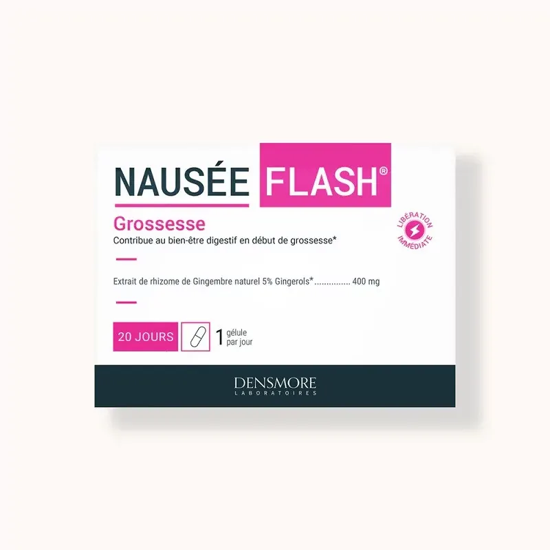 Nausée Flash Grossesse 20 gélules - Univers Pharmacie