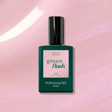 Manucurist Green Flash Vernis Halo 15ml - Rose glossy