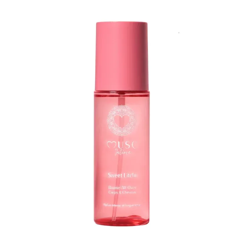 Musc Intime Sweet Litchi Brume All Over Corps & Cheveux 100ml - Univers Pharmacie