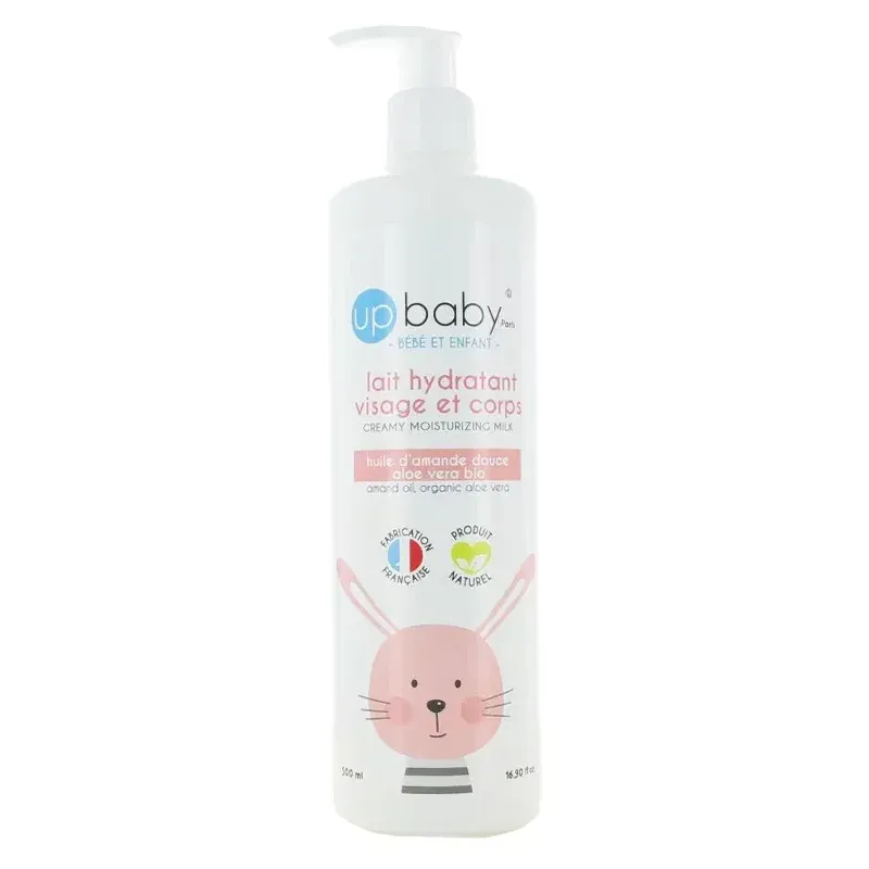 Up Baby Lait Hydratant Visage et Corps 500ml - Univers Pharmacie