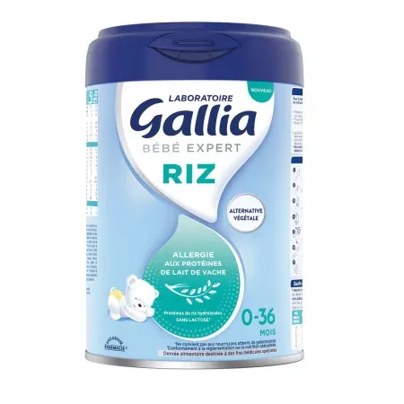 Gallia Bébé Expert Riz 0-36 mois - Univers Pharmacie