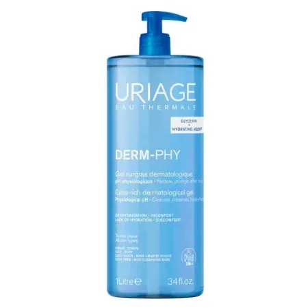 Uriage Derm-Phy Gel Surgras Dermatologique 1L - Univers Pharmacie