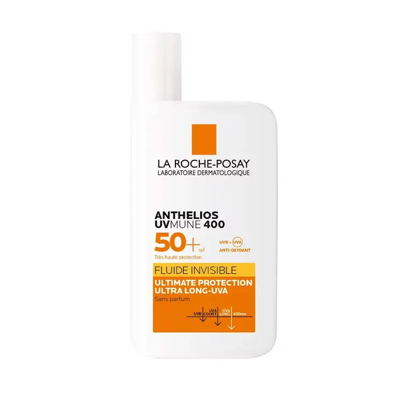 La Roche-Posay Anthelios UVmune 400 Fluide Invisible SPF50+ 50ml - Univers Pharmacie