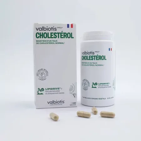 Valbiotis Pro Cholestérol 180 gélules - Univers Pharmacie