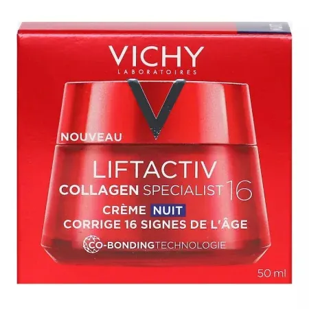 Vichy LiftActiv Collagen Specialist 16 Nuit 50ml - Univers Pharmacie