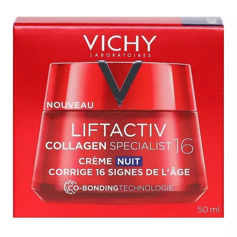 Vichy LiftActiv Collagen Specialist 16 Nuit 50ml - Univers Pharmacie