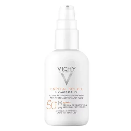 Vichy Capital Soleil UV-Age Daily SPF50+ Fluide Anti-photovieillissement 40ml - Univers Pharmacie