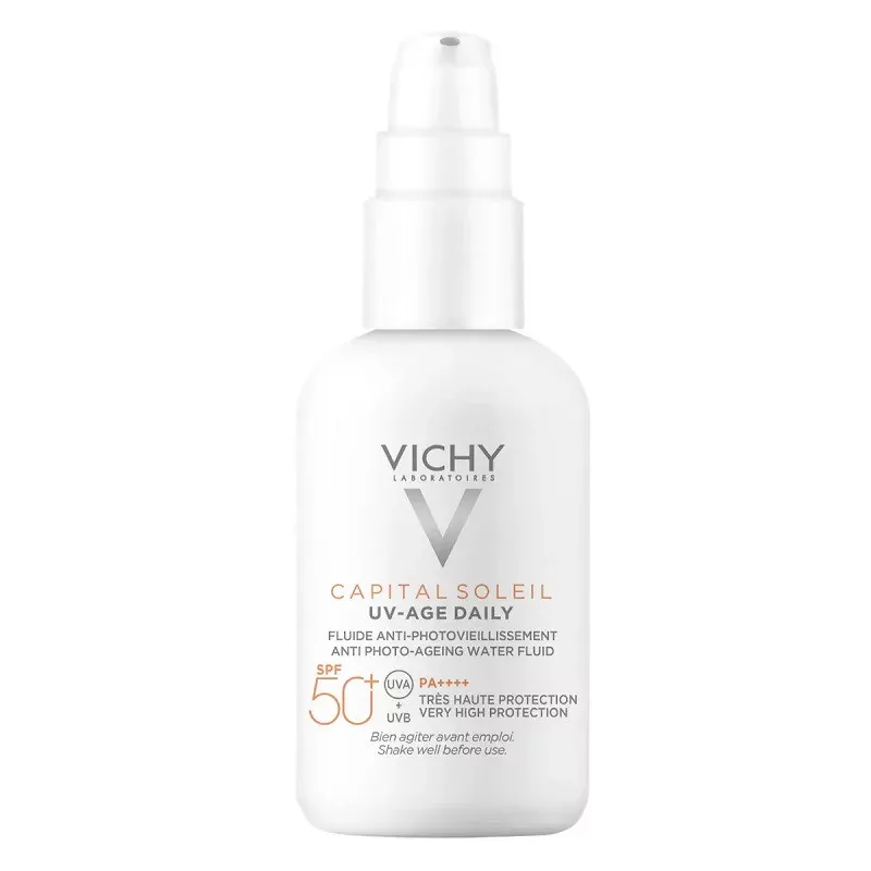 Vichy Capital Soleil UV-Age Daily SPF50+ Fluide Anti-photovieillissement 40ml - Univers Pharmacie