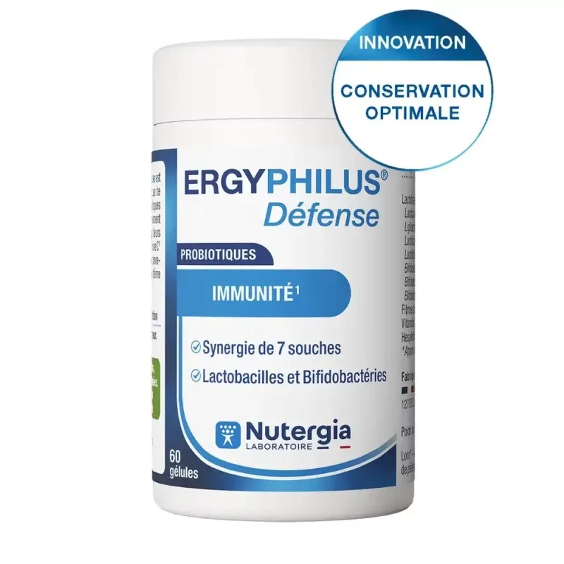 Ergyphilus Défense 60 gélules - Univers Pharmacie