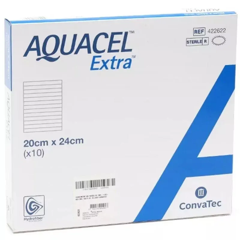 Aquacel Extra Pansement Hydrofiber 20X24cm X10 - Univers Pharmacie