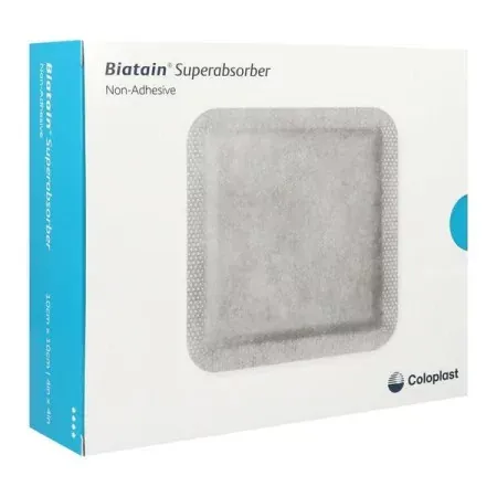 Biatain Superabsorber Non-adhesive 10X10cm 10 pièces - Univers Pharmacie