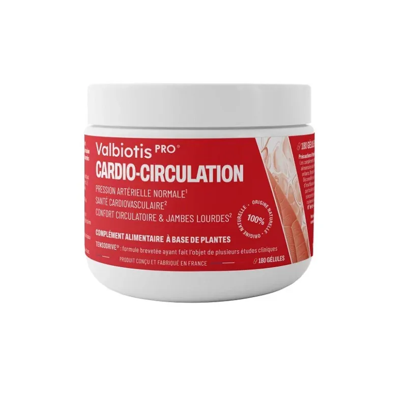 Valbiotis Pro Cardiocirculation 180 gélules - Univers Pharmacie