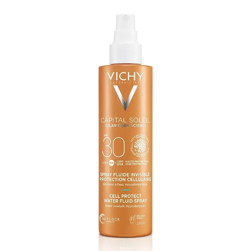 Vichy Capital Soleil Spray Fluide Invisible SPF30 200ml - Univers Pharmacie