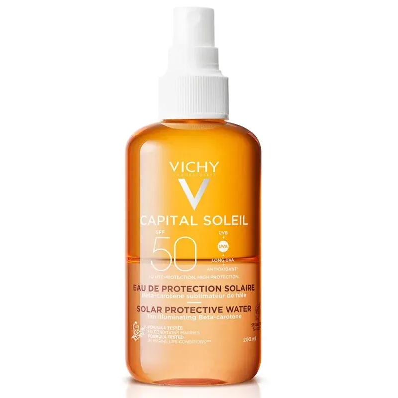 Vichy Capital Soleil Eau de Protection Solaire SPF50 200ml - Univers Pharmacie