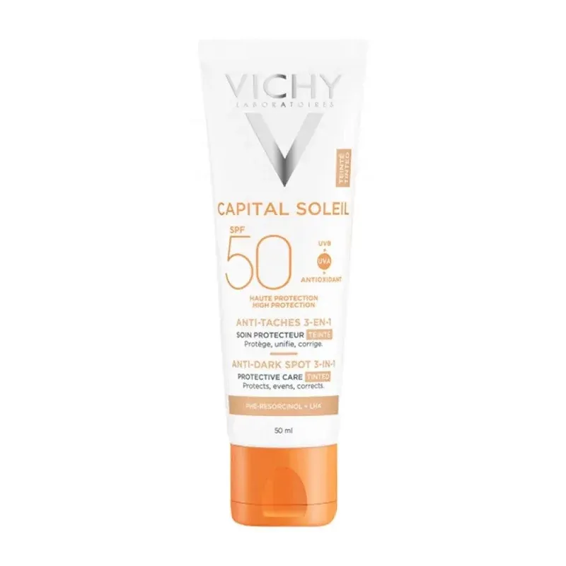 Vichy Capital Soleil Soin Anti-taches Teinté 3en1 SPF50+ 50ml