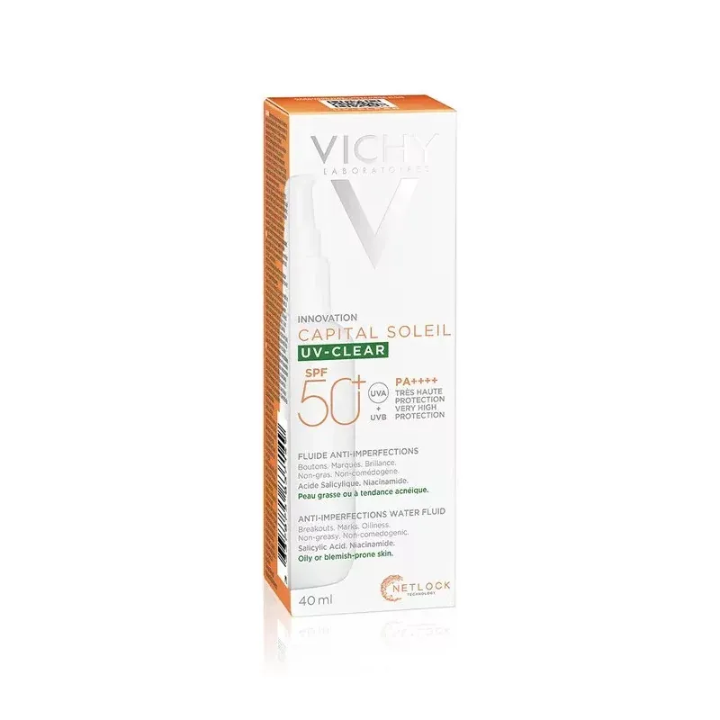 Vichy Capital Soleil UV-Clear 50SPF 40ml - Univers Pharmacie