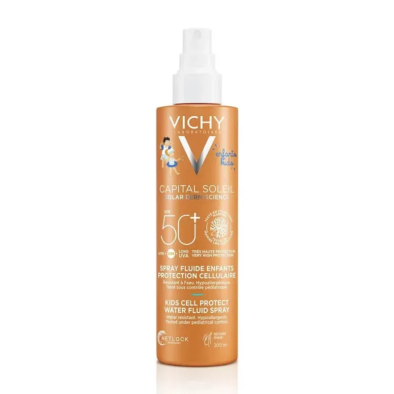Vichy Capital Soleil Spray Fluide Enfant SPF50+ 200ml - Univers Pharmacie