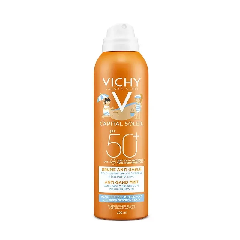 Vichy Capital Soleil Brume Anti-sable Enfants SPF50+ 200ml - Univers Pharmacie