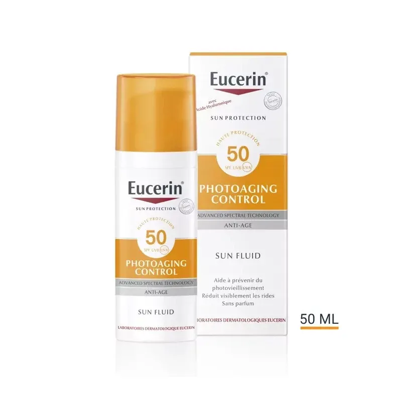 Eucerin Photoaging Control SPF50 Sun Fluid 50ml - Univers Pharmacie