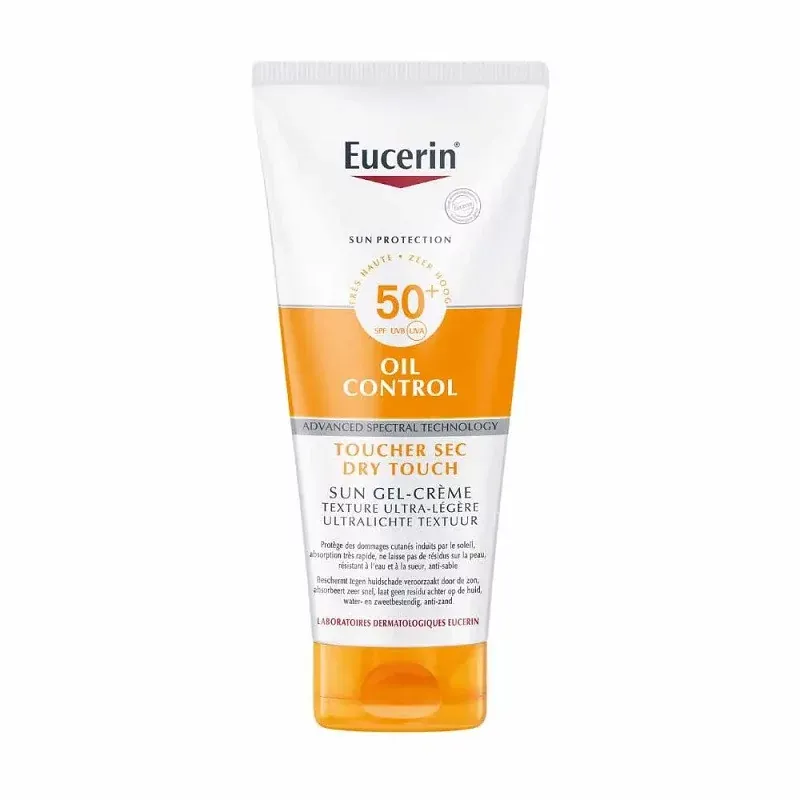 Eucerin Oil Control Sun Gel-Crème SPF50+ 200ml - Univers Pharmacie