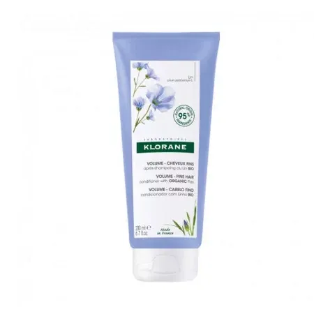 Klorane Baume Après-shampooing Volume Cheveux Fins 200ml - Univers Pharmacie